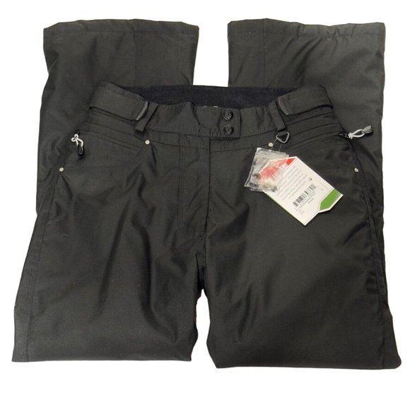 Marker LOGIX SERIES Ski Snow Pants Black Mid Rise Seam Sealed Insulated Womens 1 - Picture 1 of 11